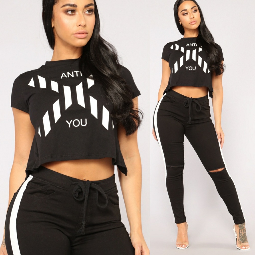 "Anti You" tee